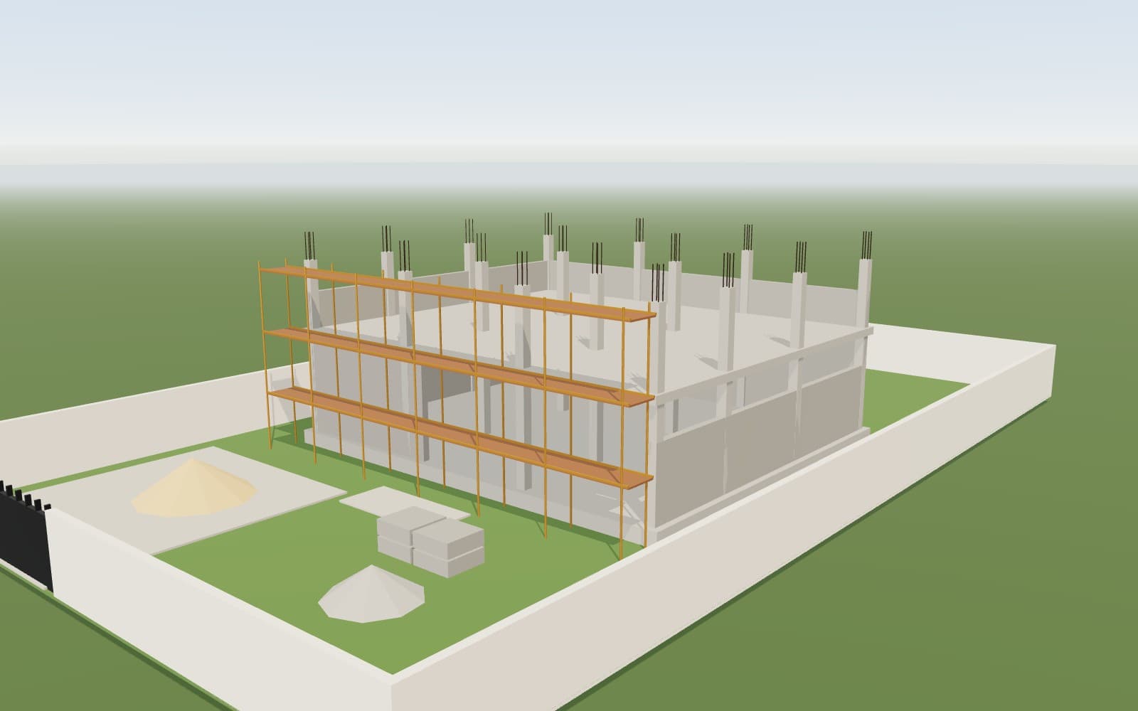 3D model of the shell as it stands